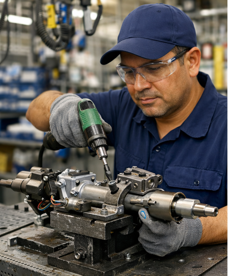 Steering Column & Fuel Suction & Delivery Unit